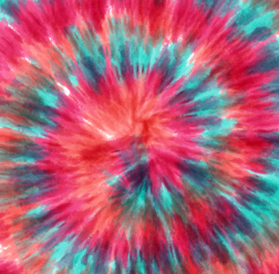 Blue Pink Tie Dye Sublimation Transfer