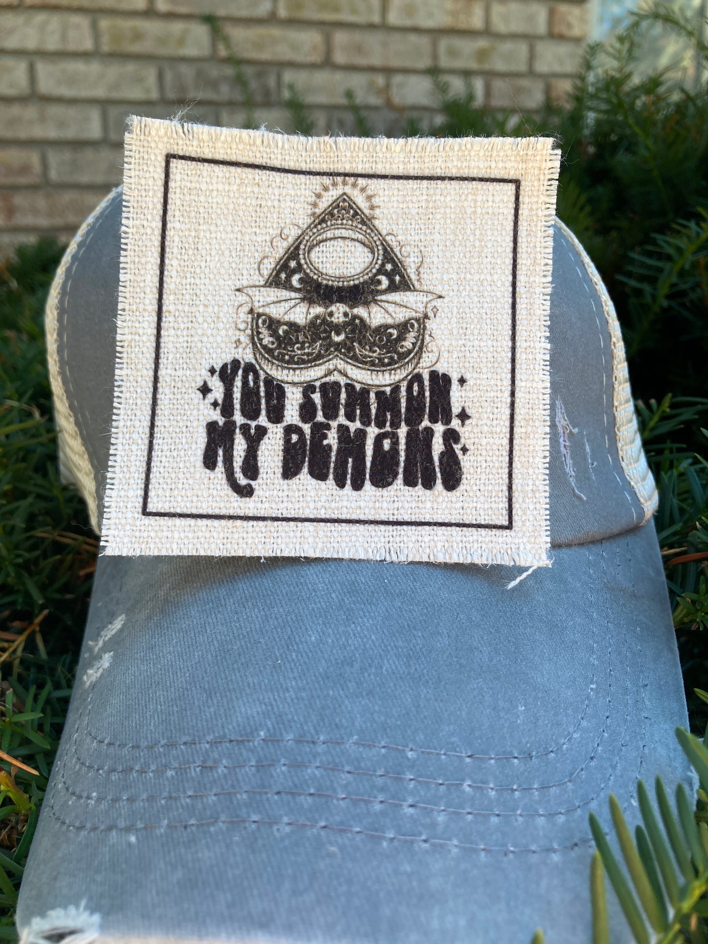 You Summon My Demons Hat Patch