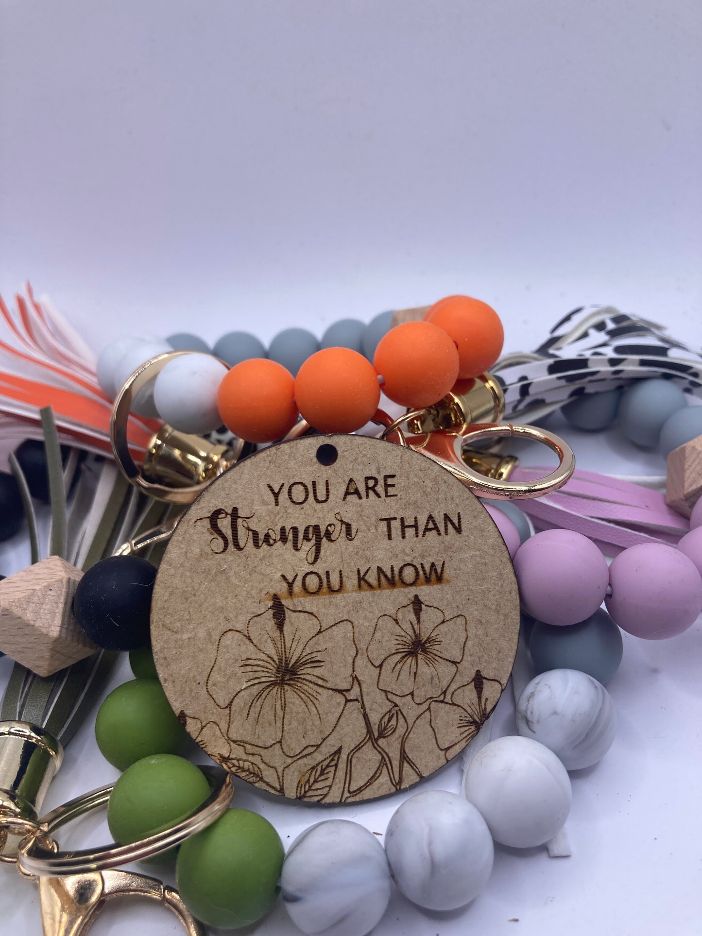 You are Stronger Than You Know Wooden Accessory Token