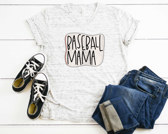 Baseball Mama Sublimation Transfer
