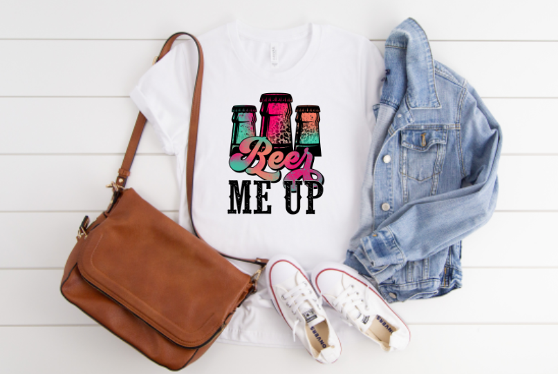 Beer Me Up Sublimation Transfer
