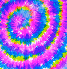 Neon Tie Dye Sublimation Transfer