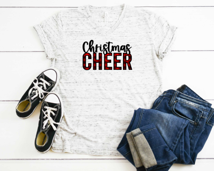 Christmas Cheer Plaid Sublimation Transfer