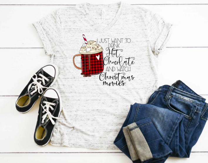 Christmas Movies Sublimation Transfer