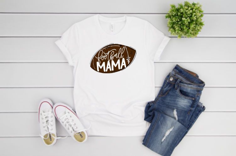 Football Mama Sublimation Transfer