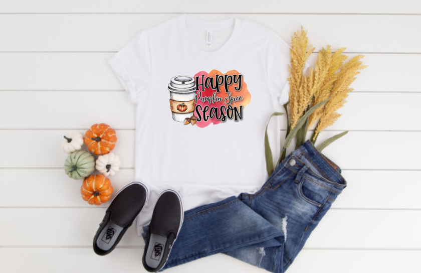 Happy Pumpkin Season Sublimation Transfer