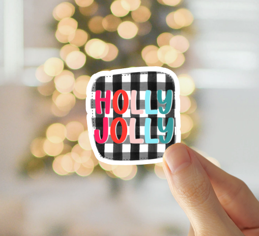 Holly Jolly Sticker Sheet