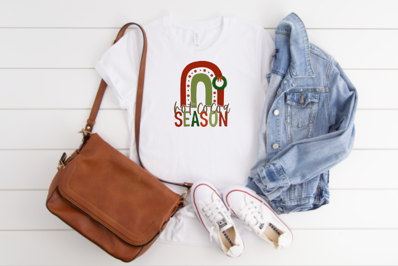 Hot Cocoa Season Sublimation Transfer