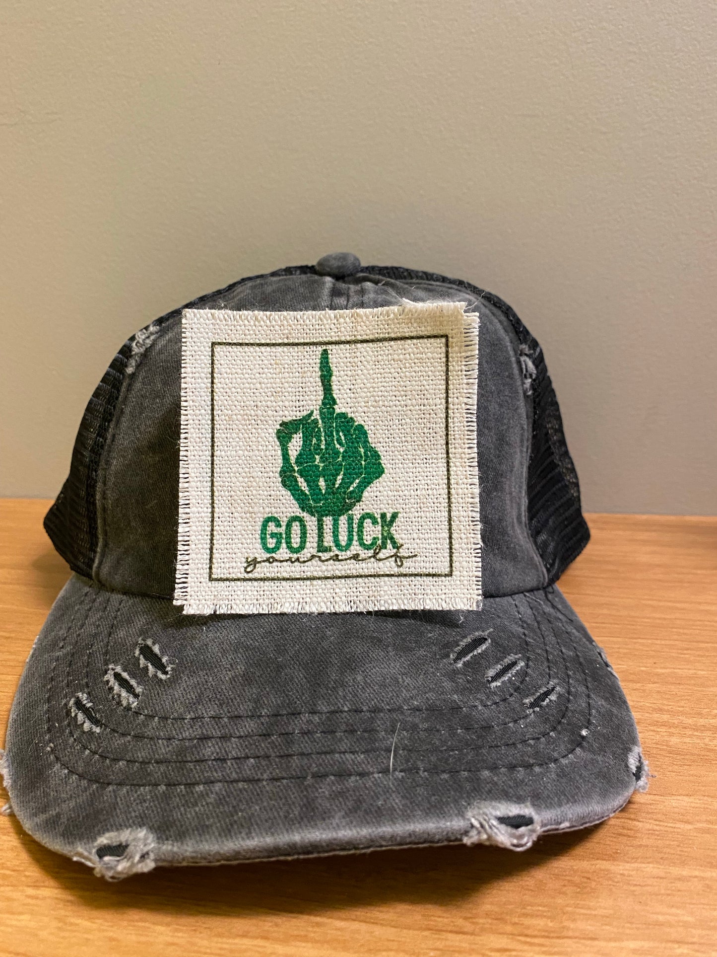 Go Luck Yourself Hat Patch