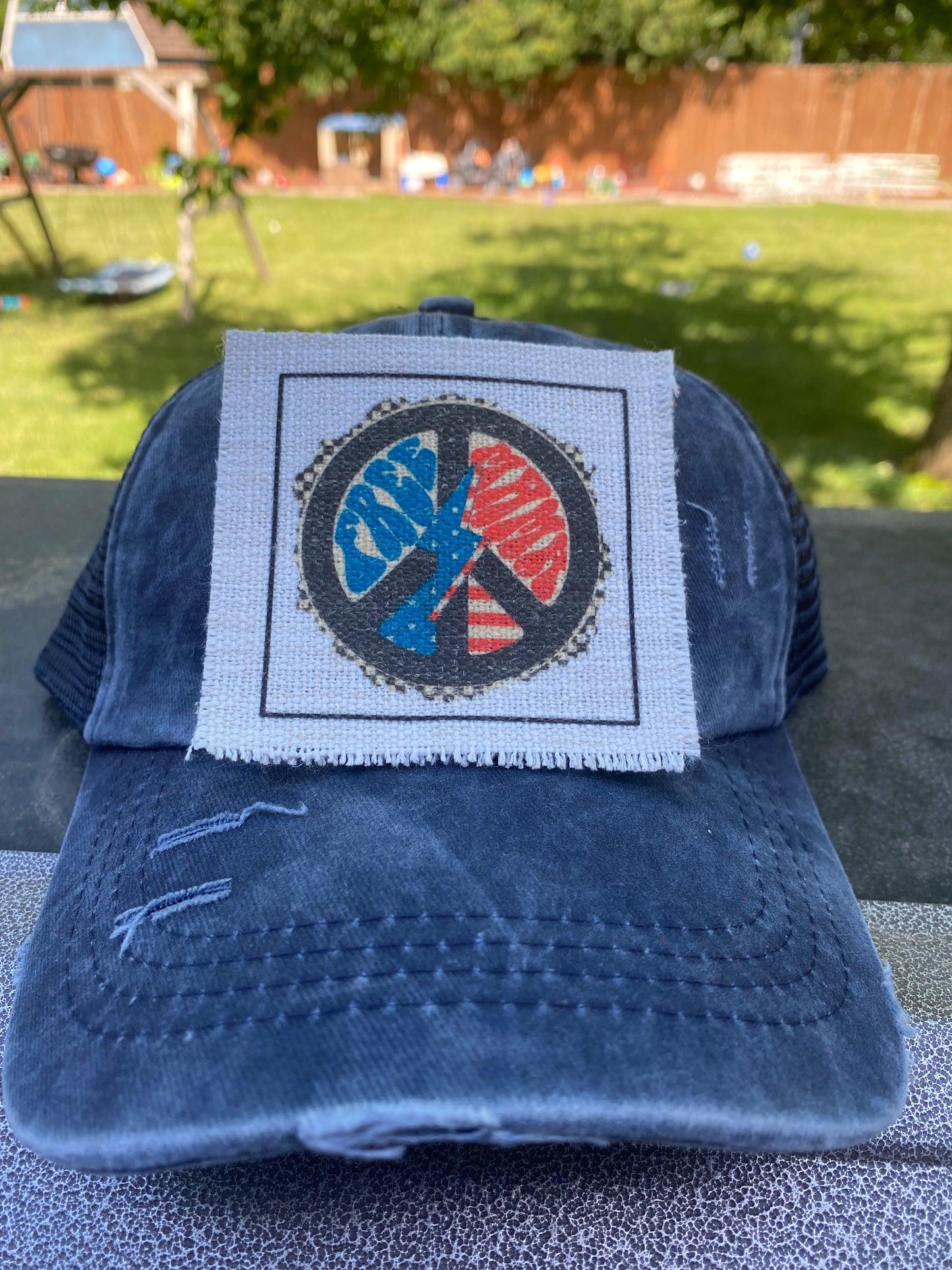 Free Mama with Bolt Hat Patch