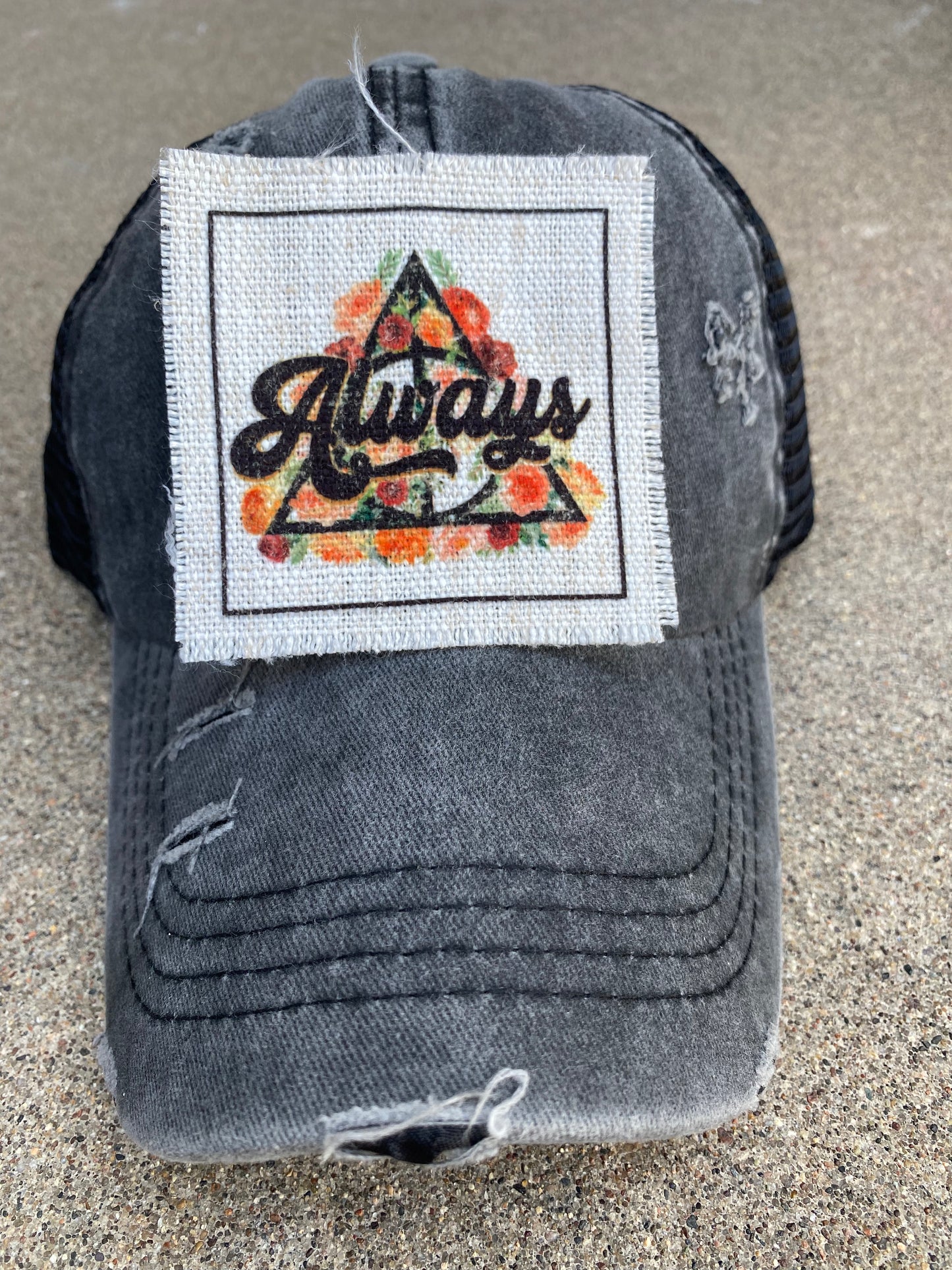 Always Floral Hat Patch