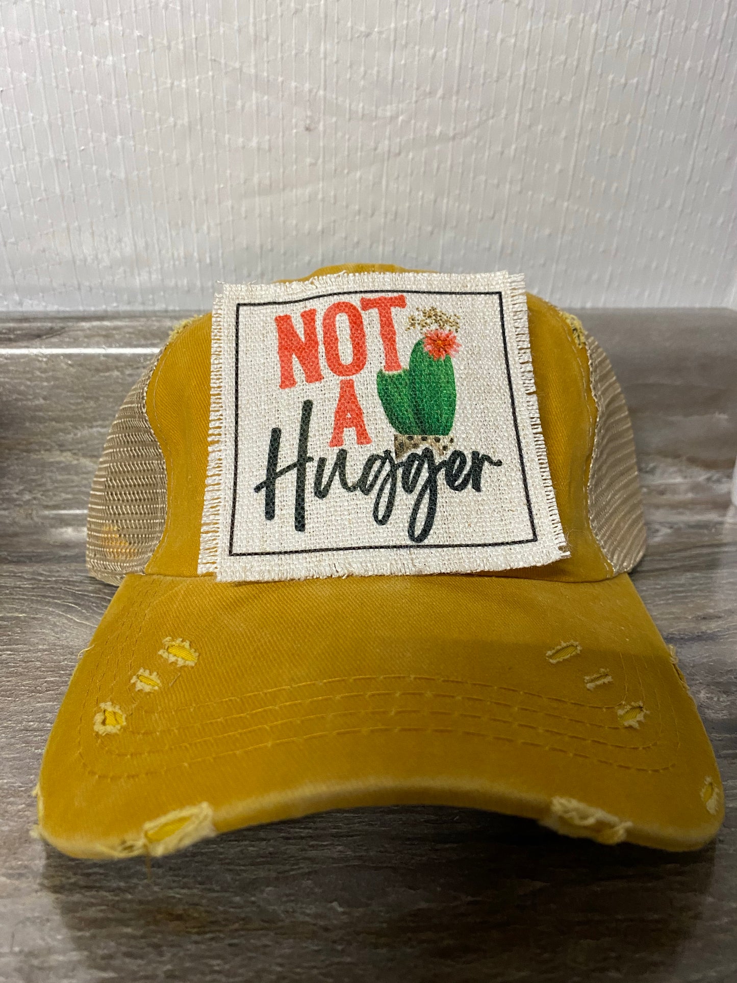 Not a Hugger Hat Patch