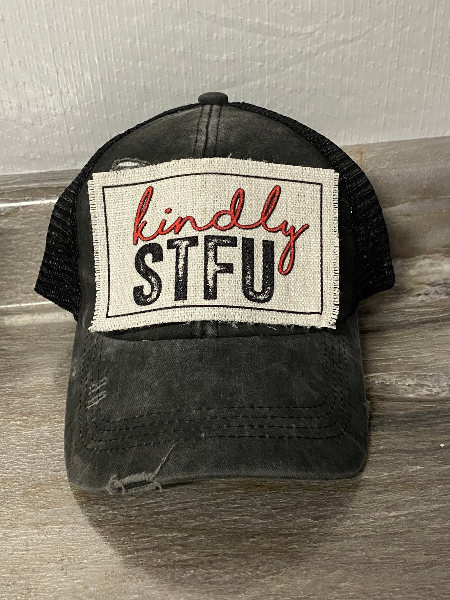 Kindly STFU Hat Patch