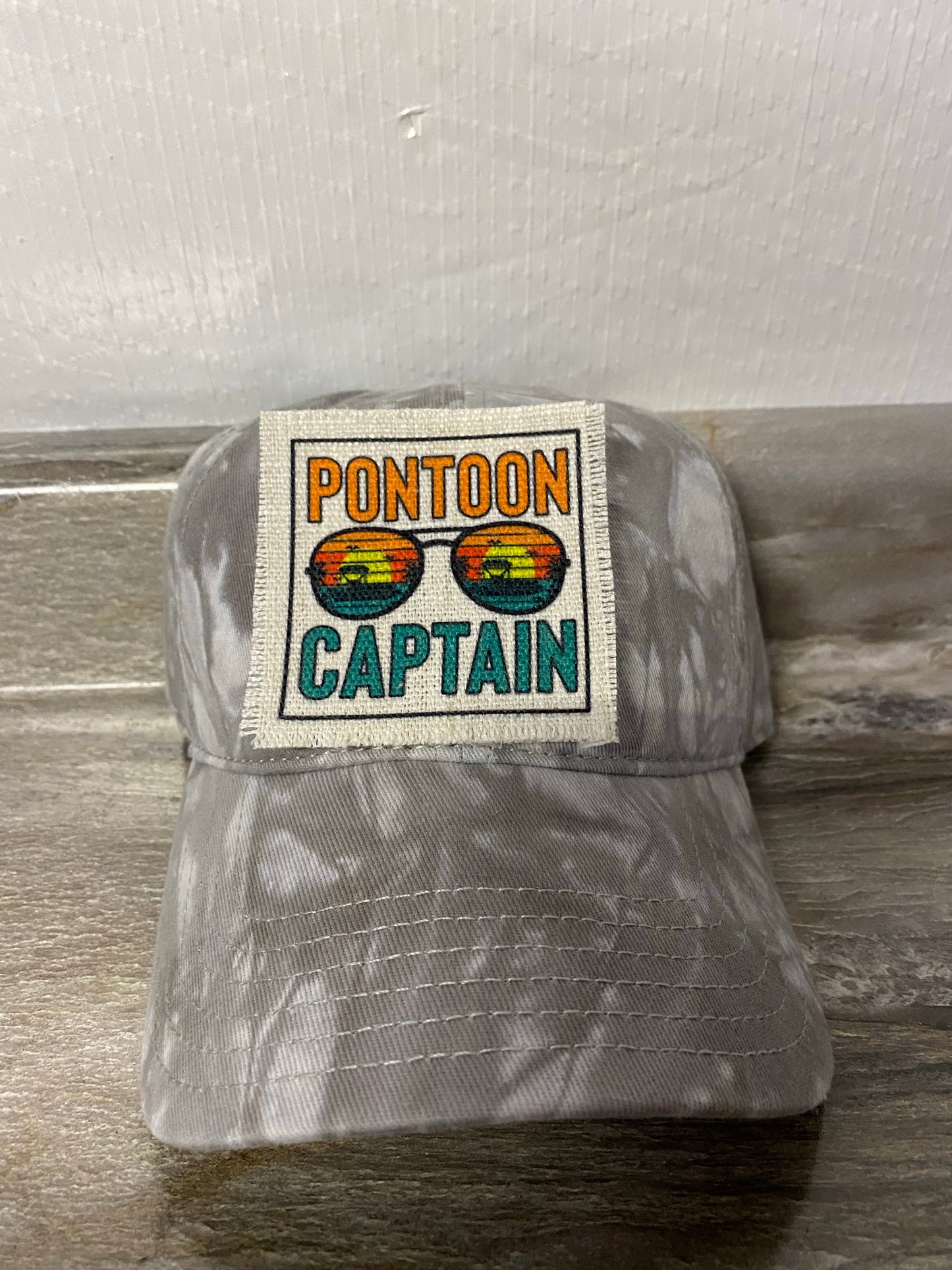 Pontoon Captain Hat Patch
