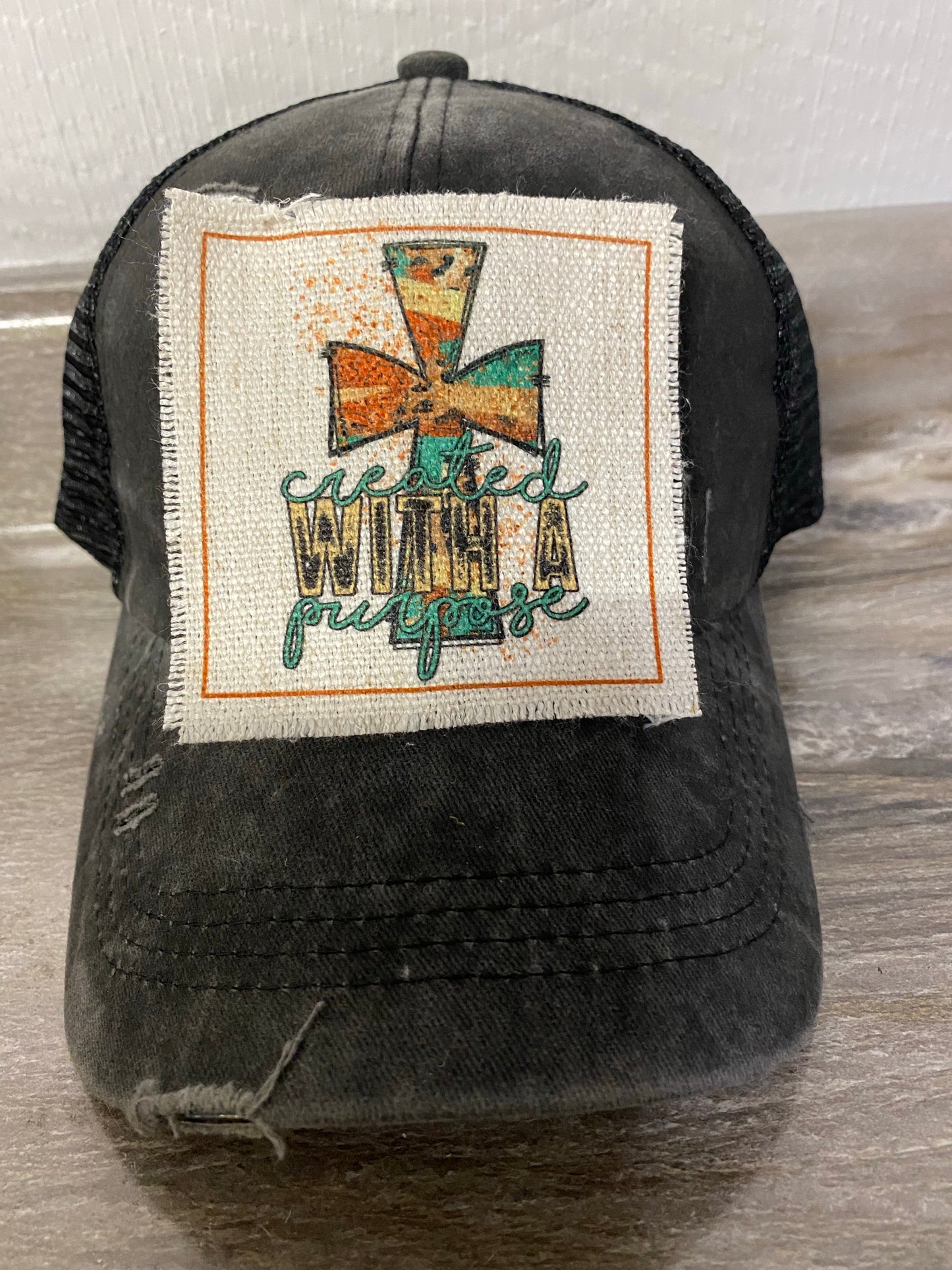 Created with a Purpose Hat Patch