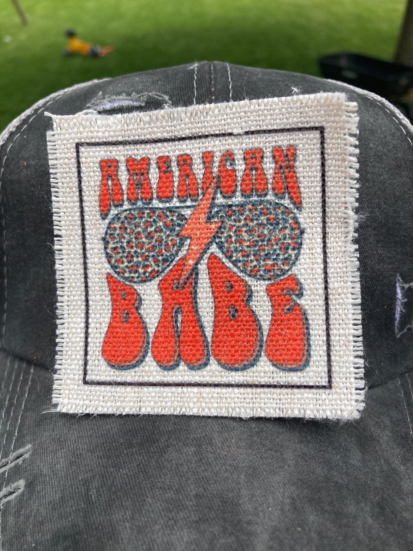 American Babe Hat Patch