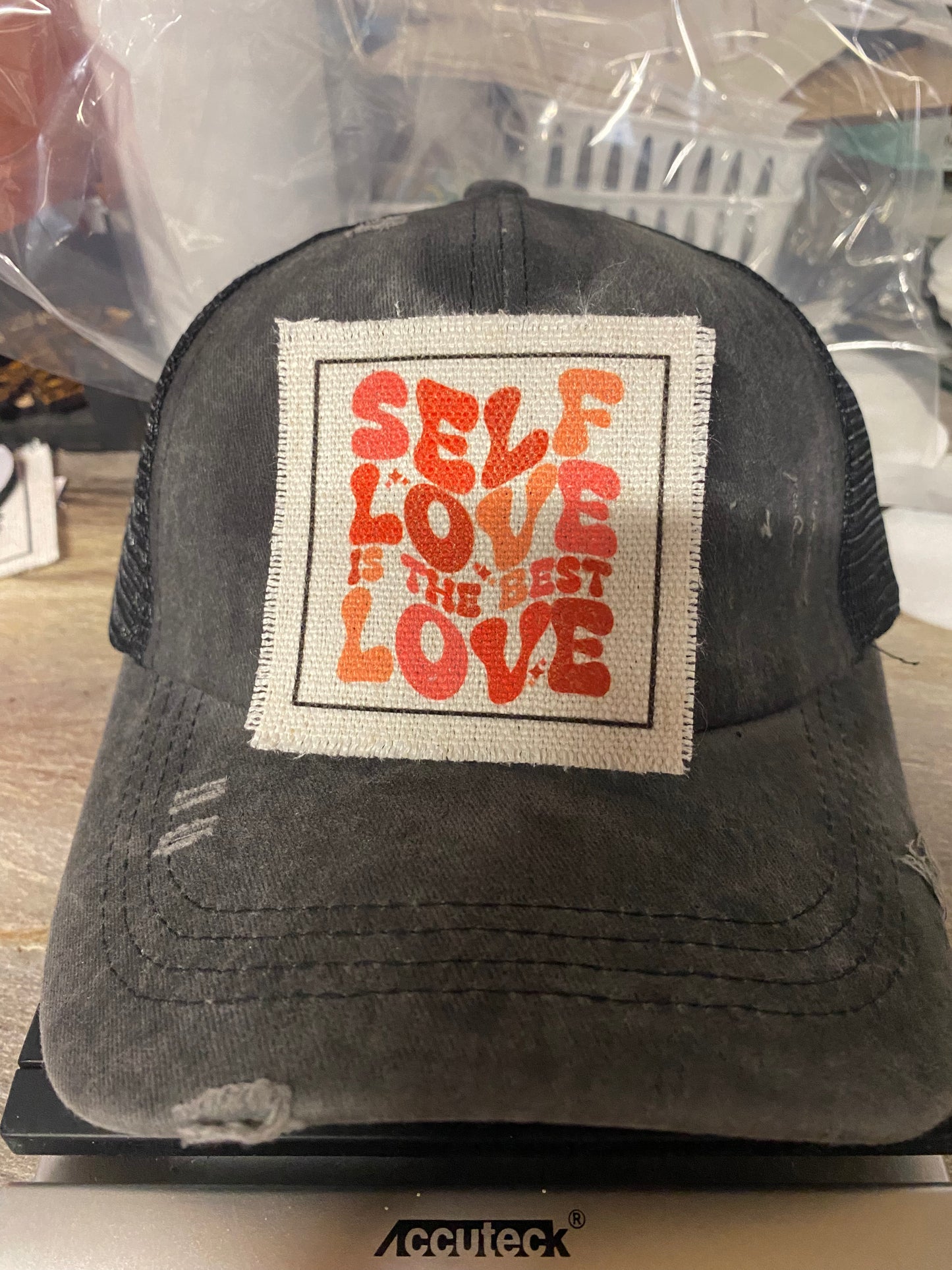 Self Love Is The Best Love Hat Patch
