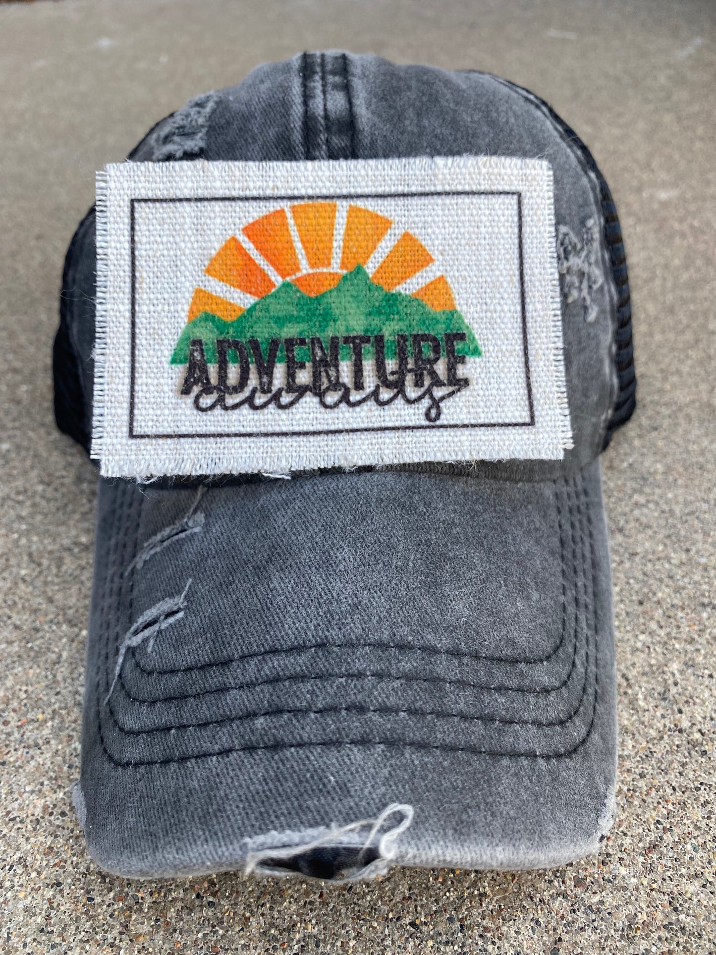 Adventure Awaits Hat Patch