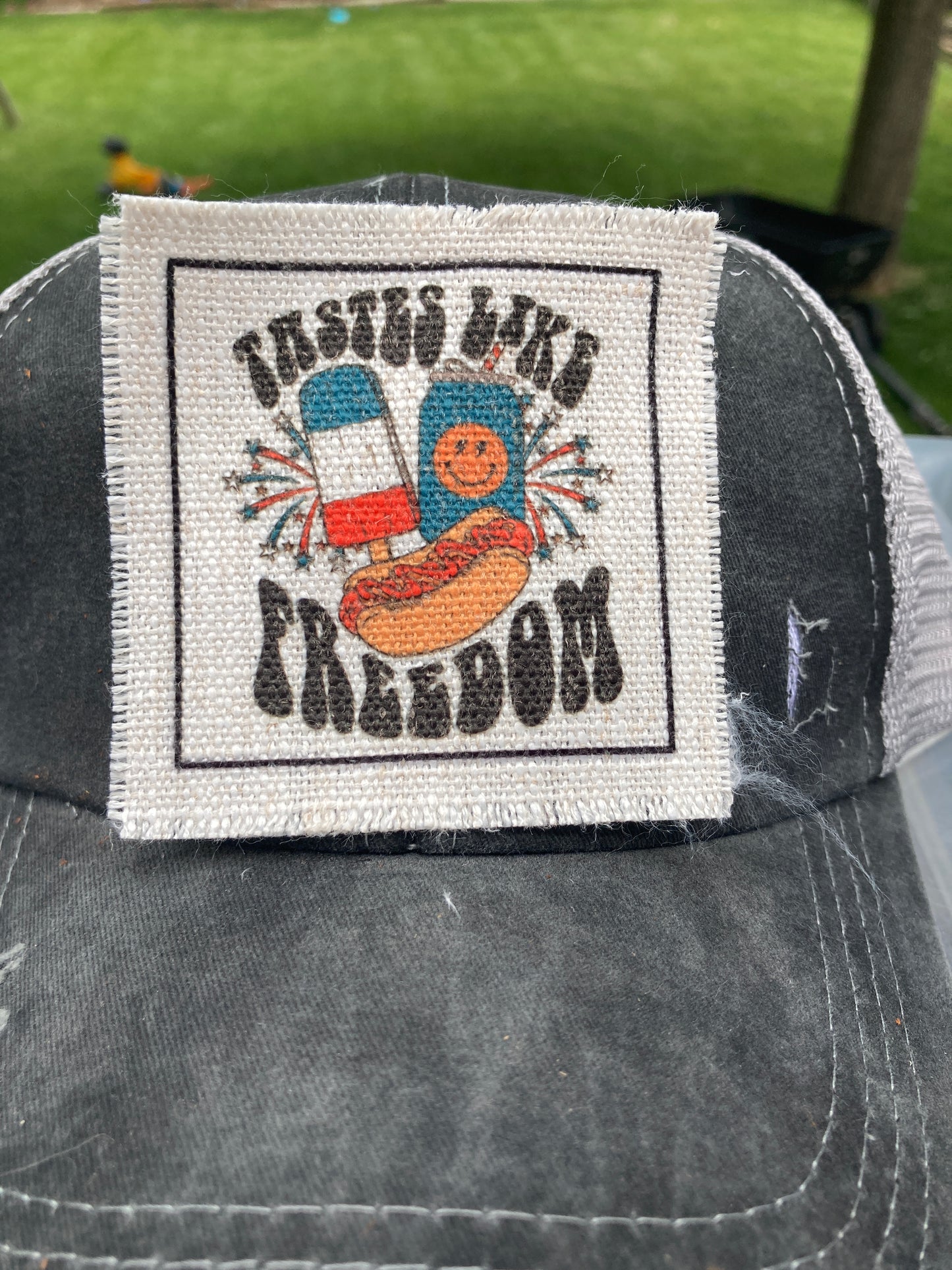 Tastes Like Freedom Hat Patch