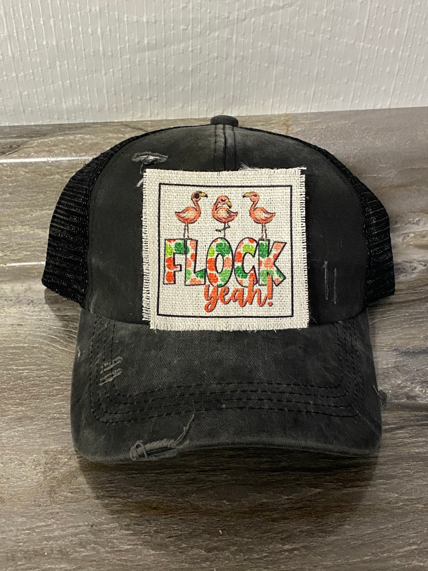 Flock Yeah! Hat Patch