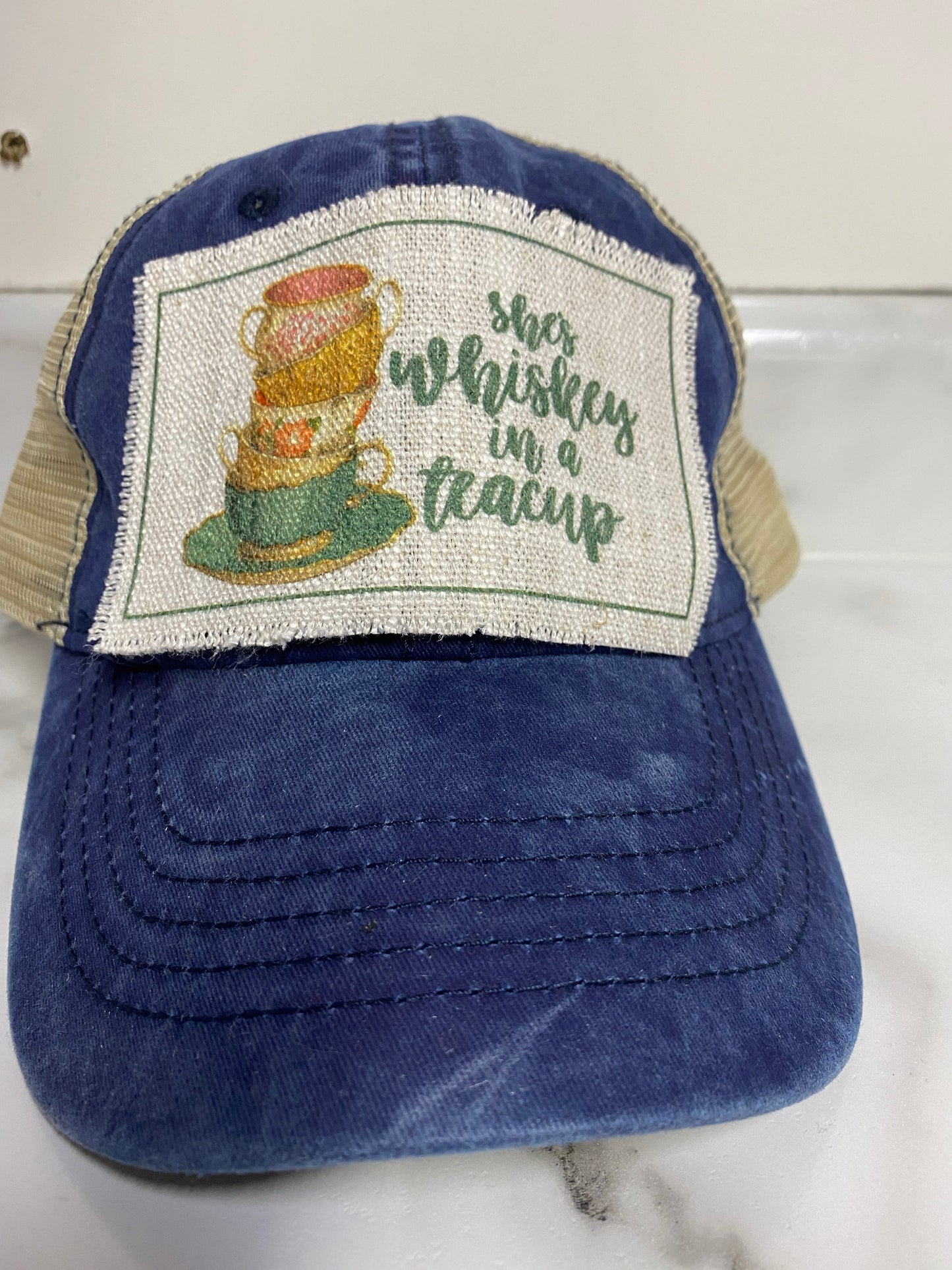 She’s Whiskey in a Teacup Hat Patch