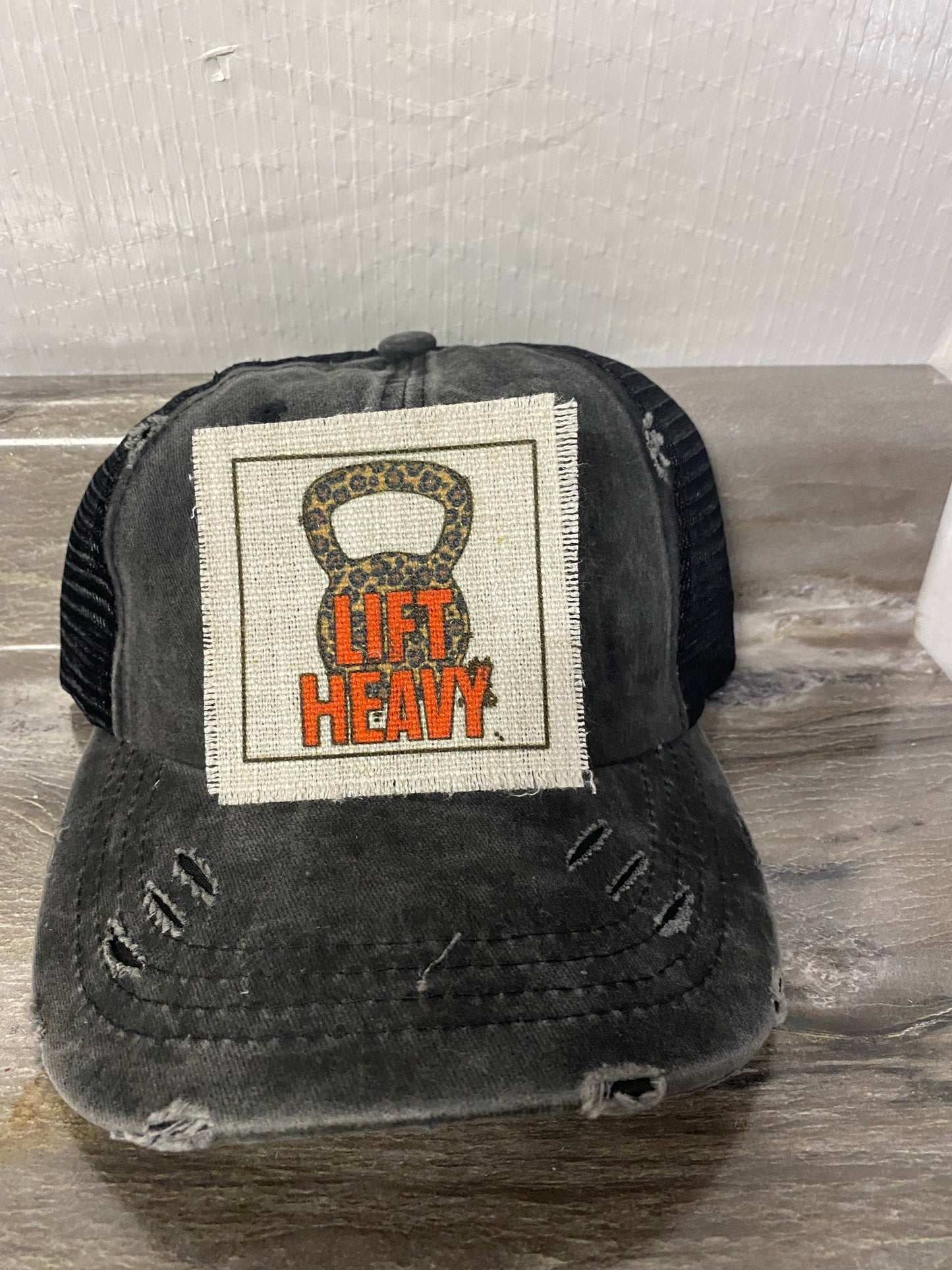 Lift Heavy Hat Patch