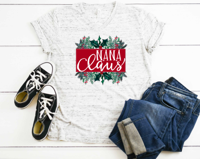 Nana Claus Sublimation Transfer