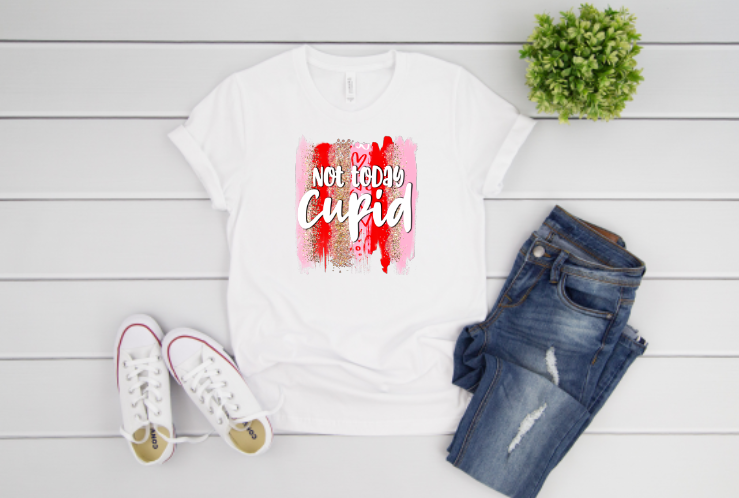 Not Today Cupid Sublimation Transfer