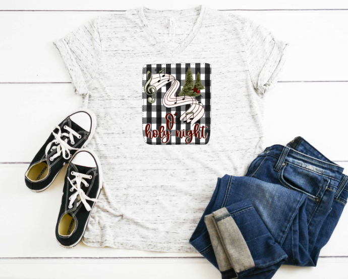 O Holy Night Sublimation Transfer