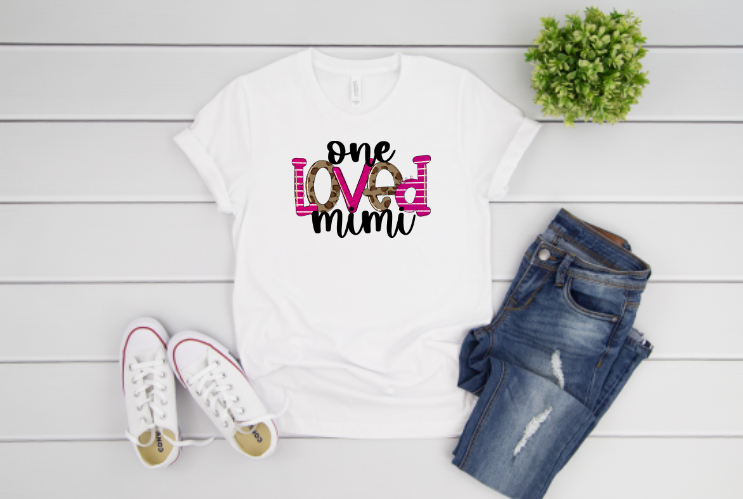 One Loved Mimi Sublimation Transfer