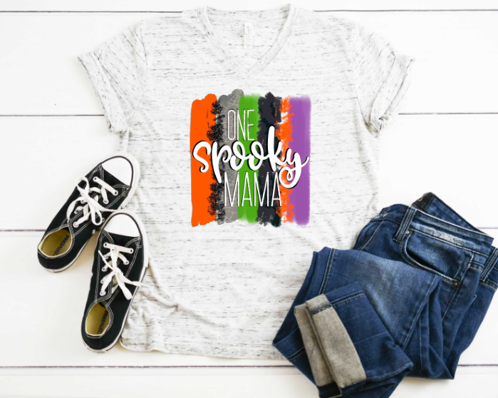 One Spooky Mama Sublimation Transfer