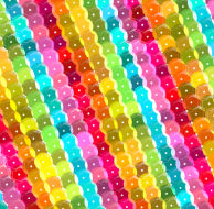 Rainbow Sequins Sublimation Transfer