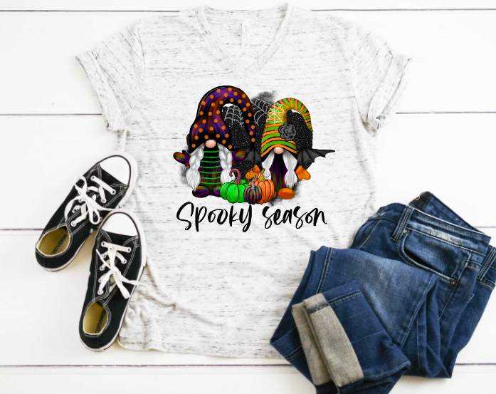 Spooky Season Gnomes Sublimation Transfer