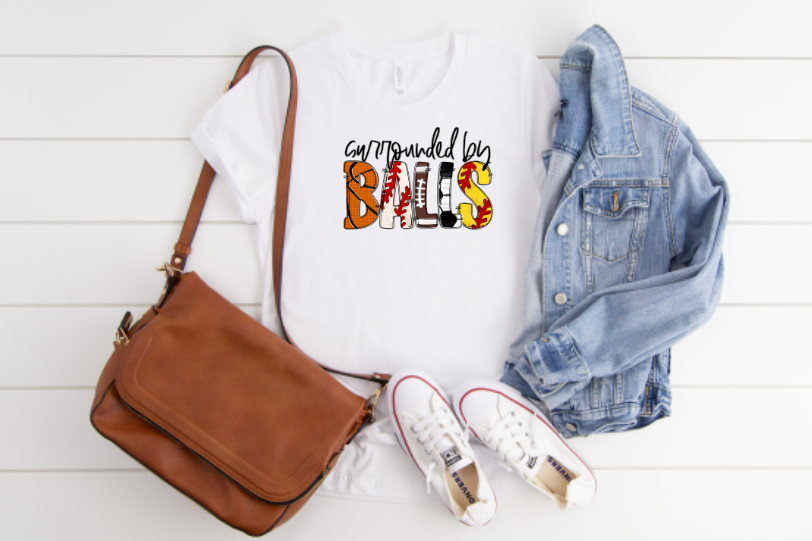 Surrounded by Balls Sublimation Transfer