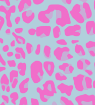 Purple Leopard Sublimation Transfer