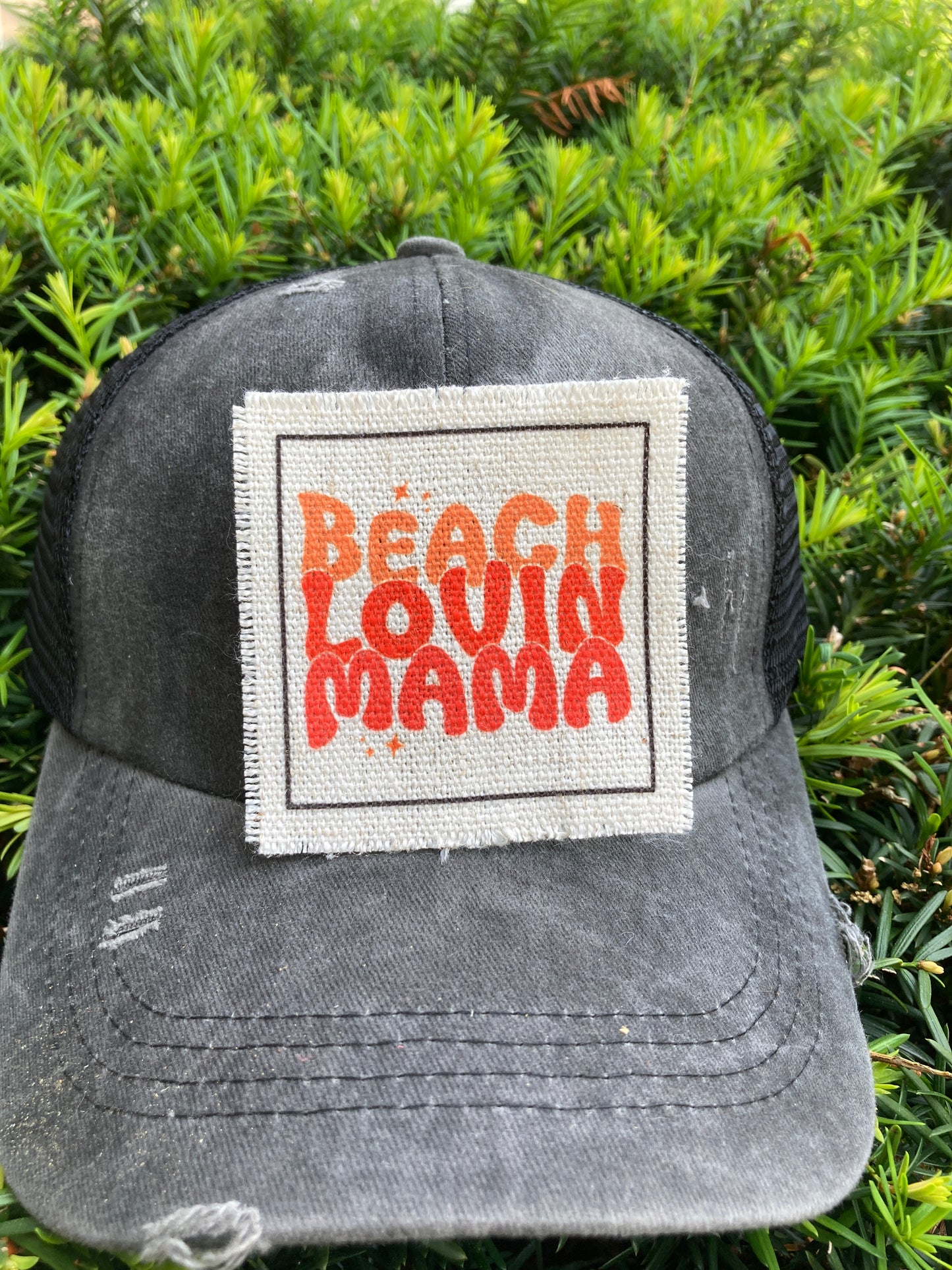 Beach Lovin Mama Hat Patch