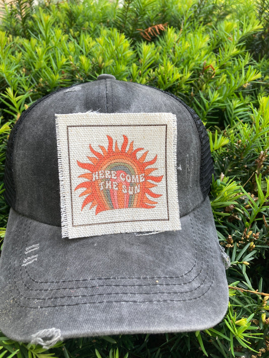 Here Comes The Sun Hat Patch