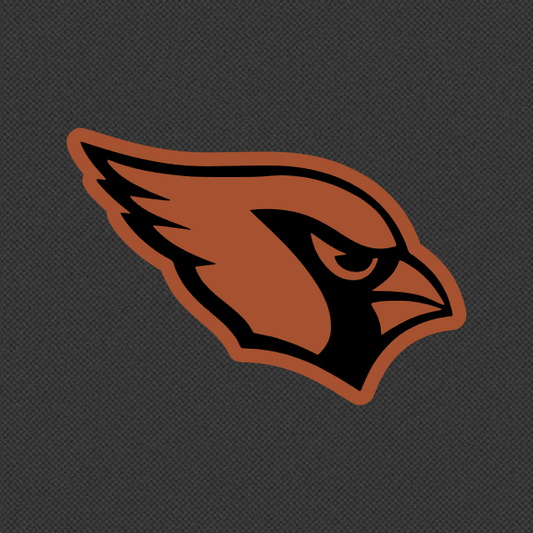 Cardinals Leatherette Hat Patch