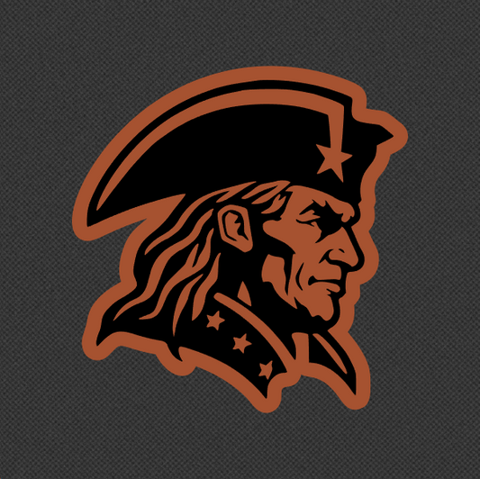 Patriot 2 Leatherette Hat Patch