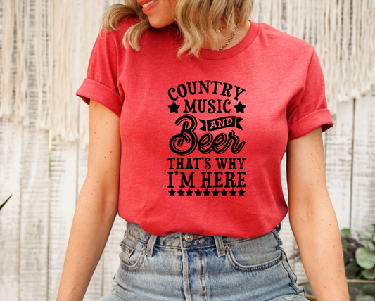Country Music and Beer Transfer
