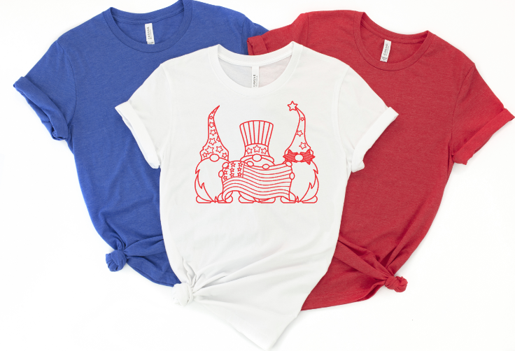 Fourth of July Gnomes Transfer