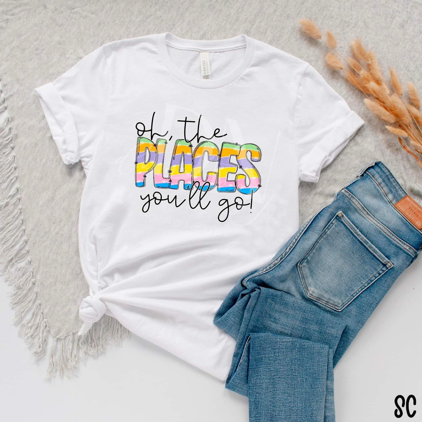 Oh, The Places You'll Go! DTF Print