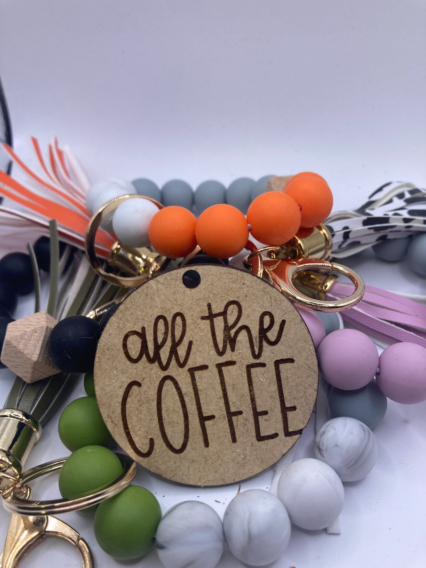 All the Coffee Wooden Accessory Token