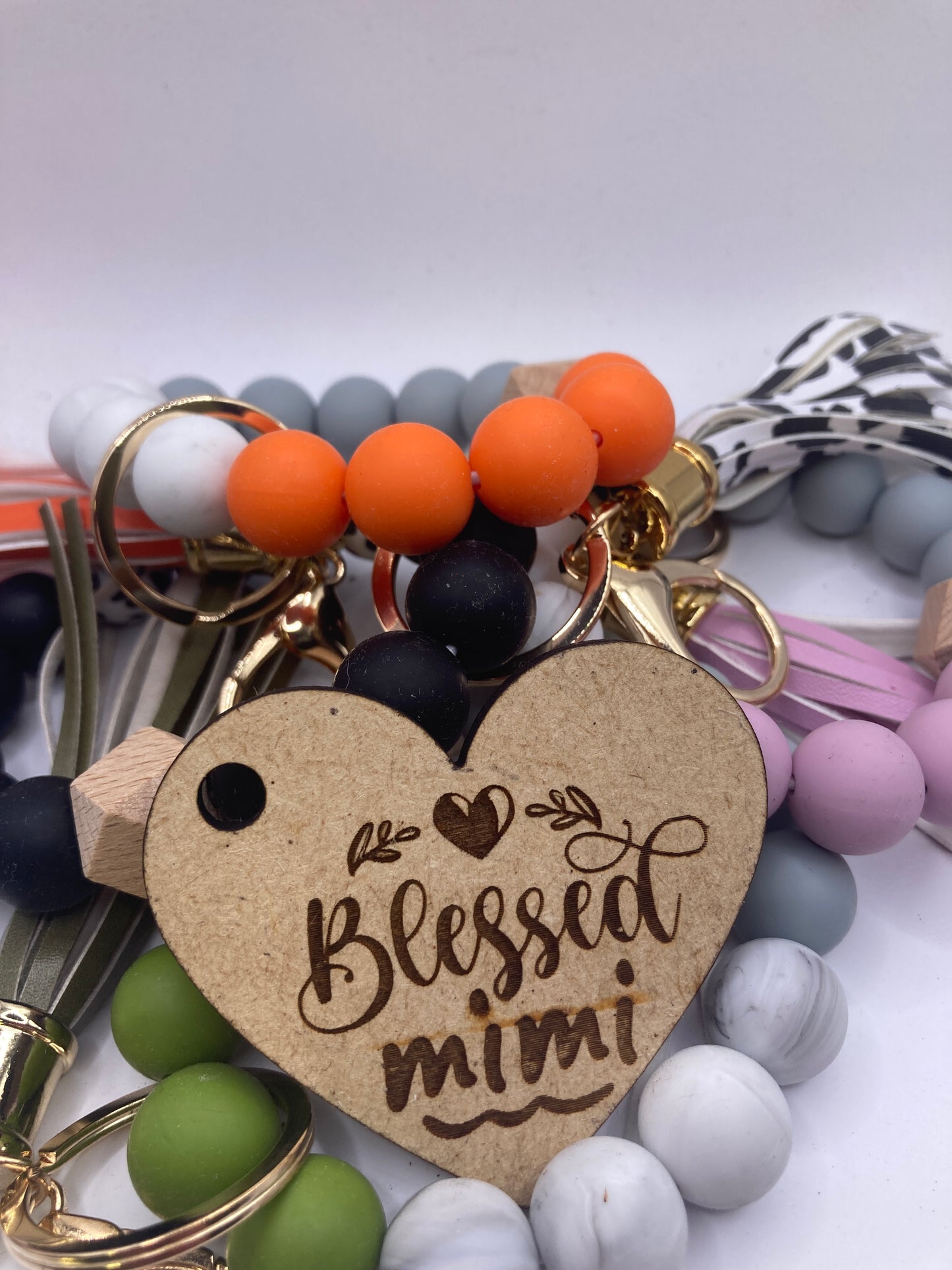 Blessed Mimi Wooden Accessory Token