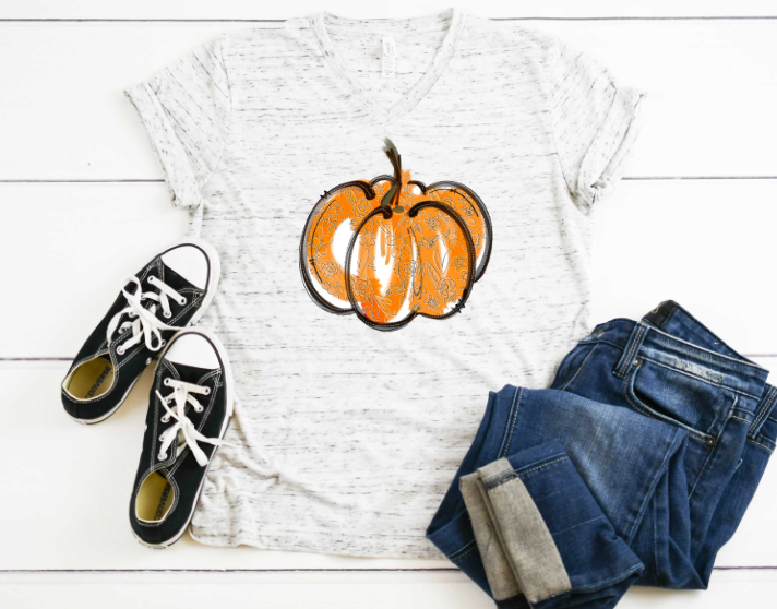 Whimsy Pumpkin Sublimation Transfer
