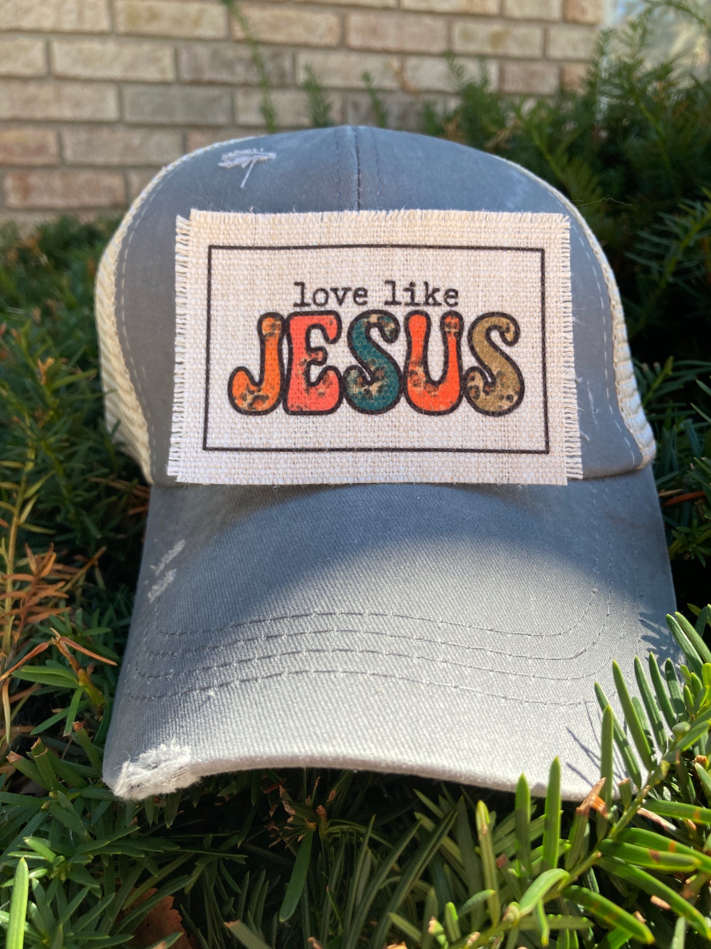 Love Like Jesus Hat Patch