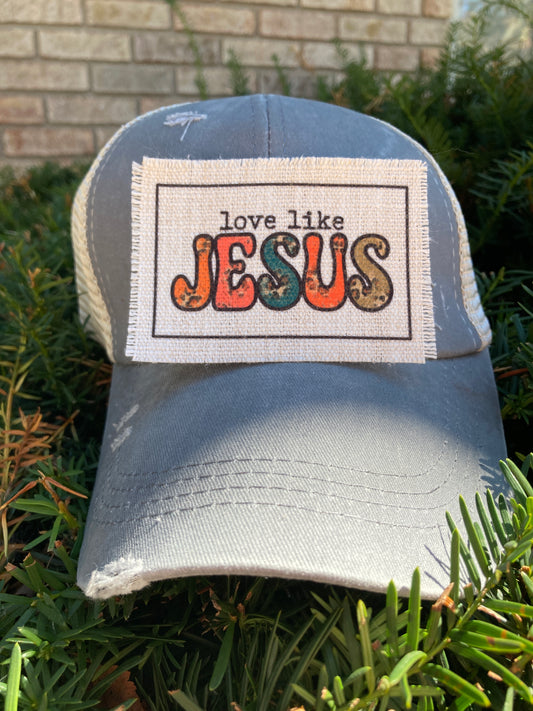 Love Like Jesus Hat Patch