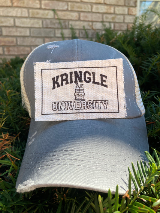 Kringle University Hat Patch
