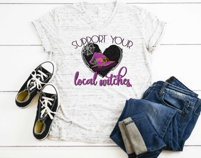 Support Your Local Witches Sublimation Transfer