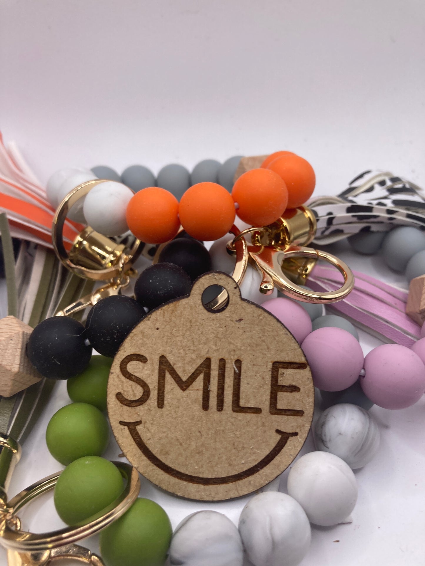 Smile Wooden Accessory Token